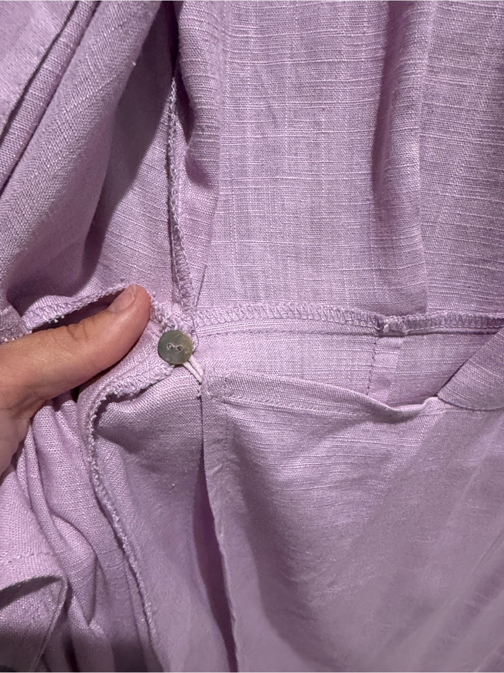 Petal & Pup Lilac Wrap Mini Dress - Picture 5 of 6